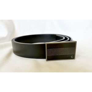 GUESS Genuine Leather Black Belt Men's Size L 38